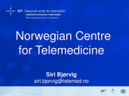 挪威遠程醫療中心